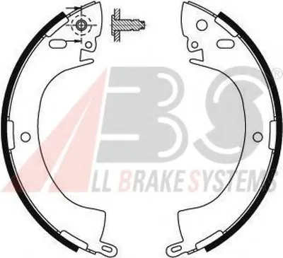 Комплект тормозных колодок A.B.S. купить