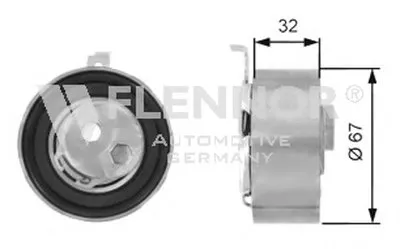 Натяжной ролик, ремень ГРМ FLENNOR купить
