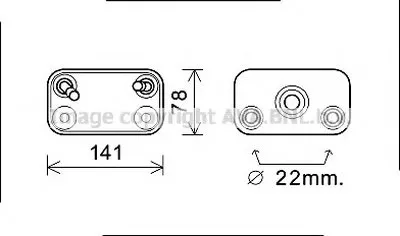 масляный радиатор, двигательное масло AVA QUALITY COOLING купить