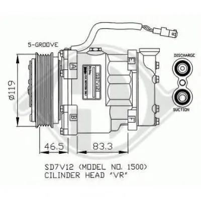 Компрессор, кондиционер DIEDERICHS купить