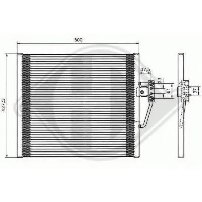 Конденсатор, кондиционер DIEDERICHS купить