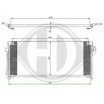 Конденсатор, кондиционер DIEDERICHS купить