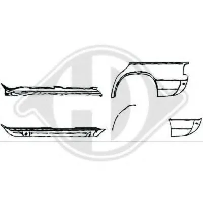 Накладка порога DIEDERICHS купить