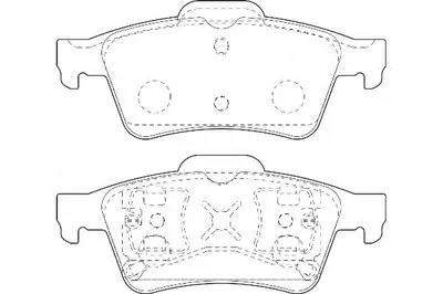 Комплект тормозных колодок, дисковый тормоз DURON купить