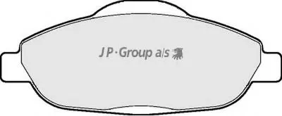 Комплект тормозных колодок, дисковый тормоз QH JP GROUP купить
