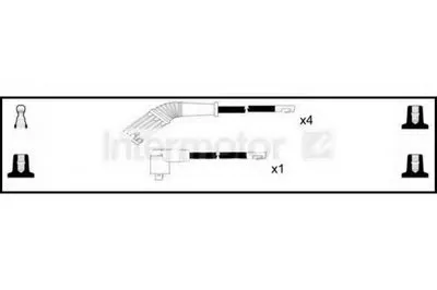 Комплект проводов зажигания Intermotor STANDARD купить