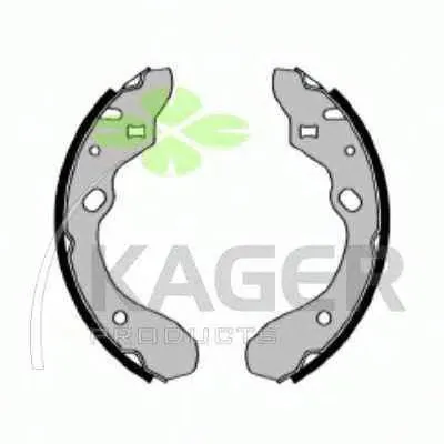 Комплект тормозных колодок KAGER купить