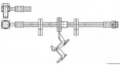 Тормозной шланг KAWE купить
