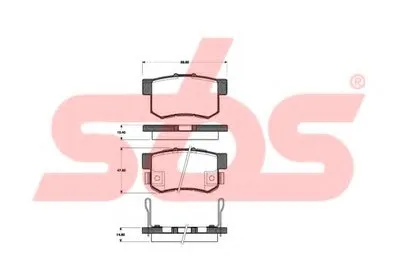 Комплект тормозных колодок, дисковый тормоз sbs купить