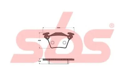 Комплект тормозных колодок, дисковый тормоз sbs купить