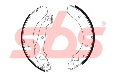 Комплект тормозных колодок sbs купить
