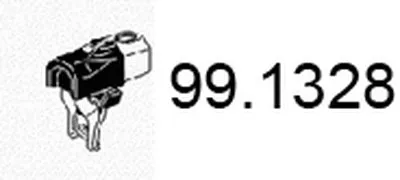 Кронштейн, система выпуска ОГ ASSO купить