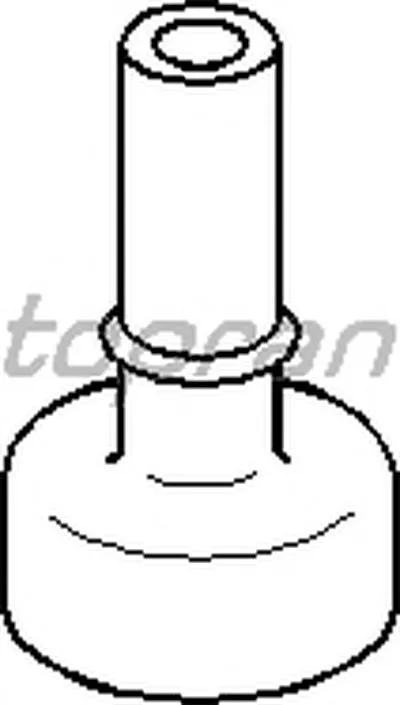 Подшипник, рычаг выключения сцепления TOPRAN купить