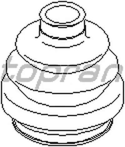 Пыльник, приводной вал TOPRAN купить