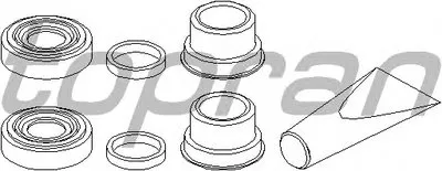 Ремкомплект, тормозной суппорт TOPRAN купить