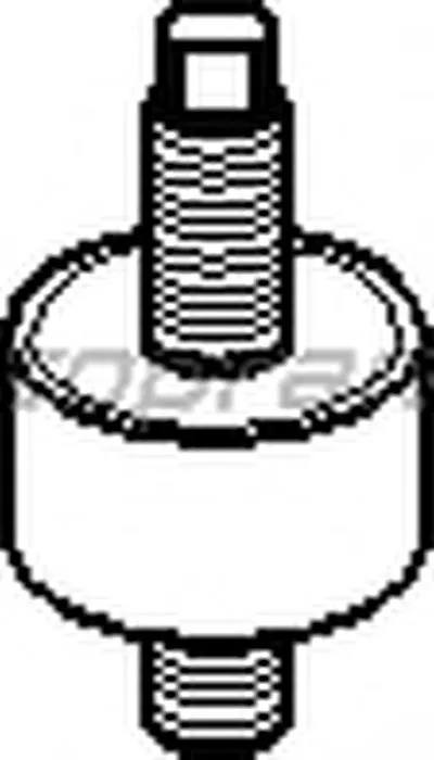 Кронштейн, корпус воздушного фильтра TOPRAN купить