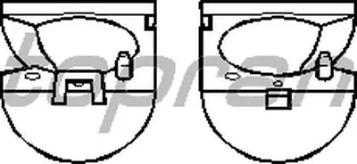 Втулка, шток вилки переключения передач TOPRAN купить