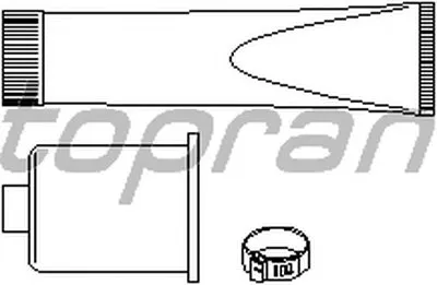 Комплект пылника, рулевое управление TOPRAN купить