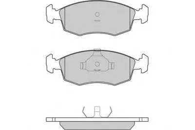 Комплект тормозных колодок, дисковый тормоз E.T.F. купить