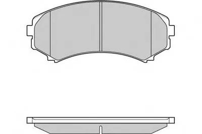 Комплект тормозных колодок, дисковый тормоз E.T.F. купить