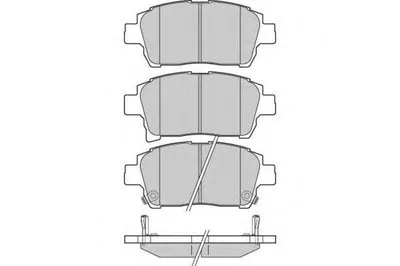 Комплект тормозных колодок, дисковый тормоз E.T.F. купить