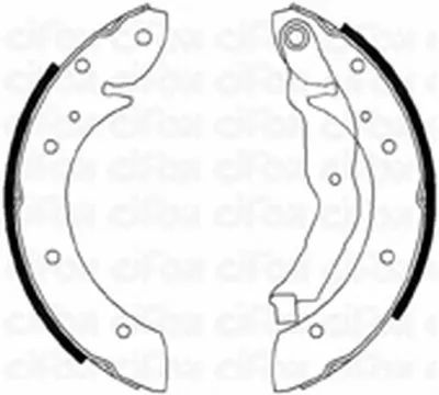 Комплект тормозных колодок CIFAM купить