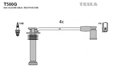 Комплект проводов зажигания TESLA купить