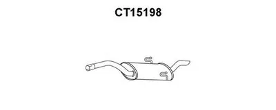 Глушитель выхлопных газов конечный VENEPORTE купить