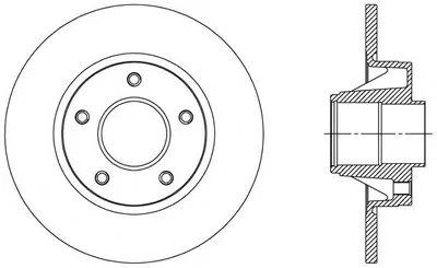 Тормозной диск ADAPTIVE OPEN PARTS купить