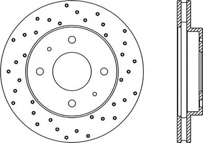 Тормозной диск RADIANCE S OPEN PARTS купить