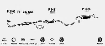 Система выпуска ОГ FENNO купить