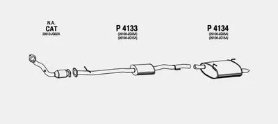 Система выпуска ОГ FENNO купить