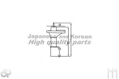 Амортизатор ASHUKI купить