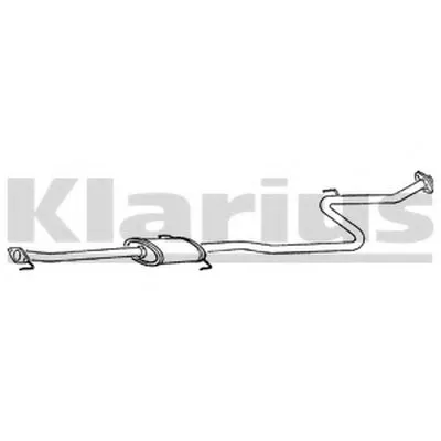 Средний глушитель выхлопных газов KLARIUS купить