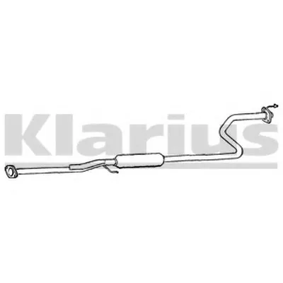 Средний глушитель выхлопных газов KLARIUS купить