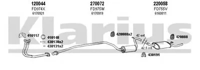 Система выпуска ОГ KLARIUS купить