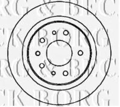 Тормозной диск BORG & BECK купить