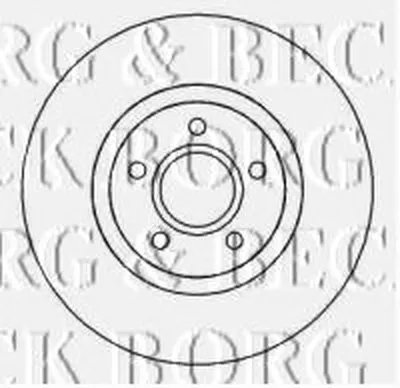 Тормозной диск BORG & BECK купить