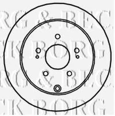 Тормозной диск BORG & BECK купить