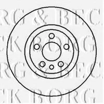 Тормозной диск BORG & BECK купить