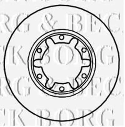 Тормозной диск BORG & BECK купить