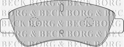Комплект тормозных колодок, дисковый тормоз BORG & BECK купить