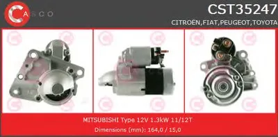 Стартер GENUINE SERIES CASCO купить