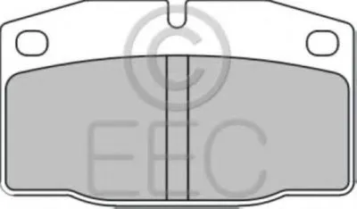 Комплект тормозных колодок, дисковый тормоз EEC купить