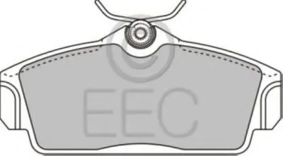 Комплект тормозных колодок, дисковый тормоз EEC купить