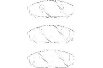 Комплект тормозных колодок, дисковый тормоз WAGNER купить