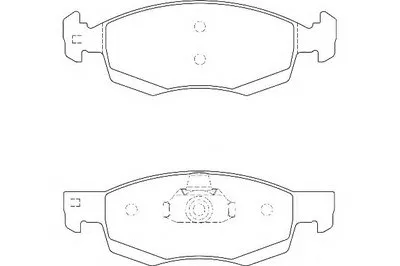 Комплект тормозных колодок, дисковый тормоз WAGNER купить