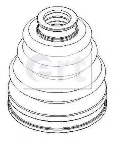 Комплект пылника, приводной вал ERT купить