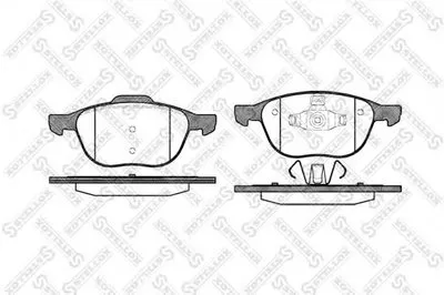 Комплект тормозных колодок, дисковый тормоз STELLOX купить