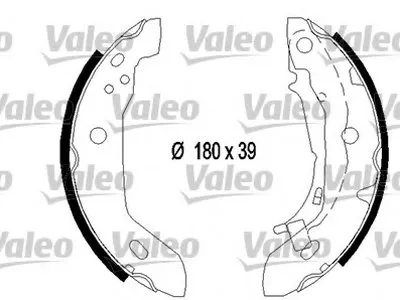 Комплект тормозных колодок VALEO купить